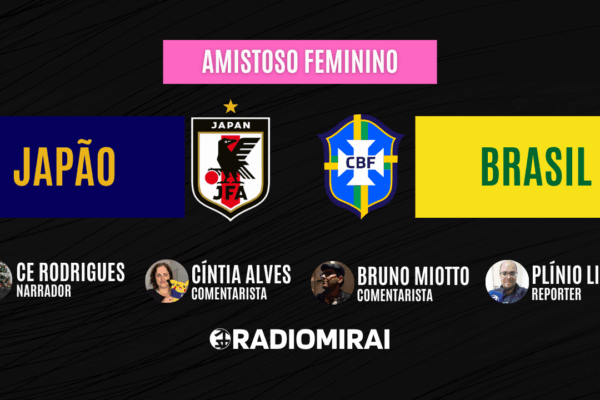 Japão encara o Brasil em amistoso feminino em São Paulo