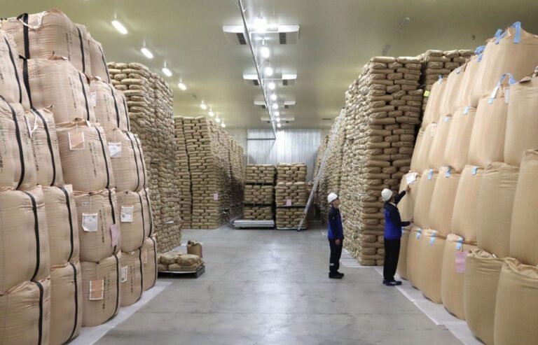 arroz estoque governo japonês rice