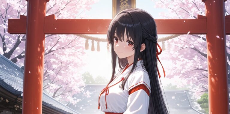 Kurumazaki Shrine kyoto - IA Art