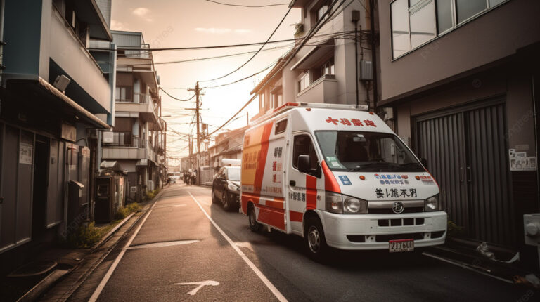 ambulancia - japao - serviço médico emergencia