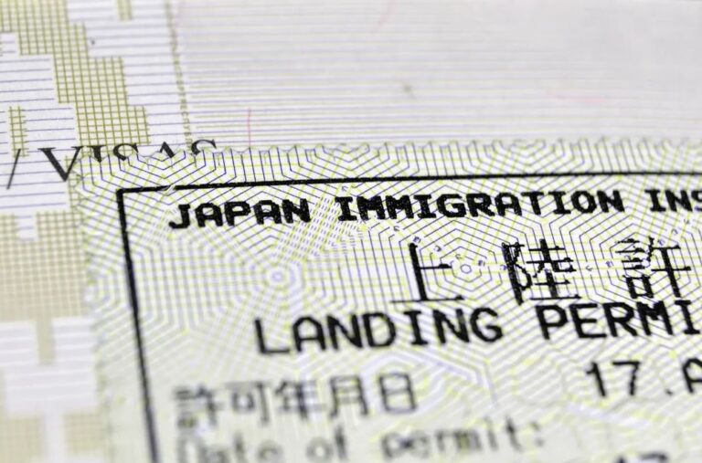 imigração visto japão