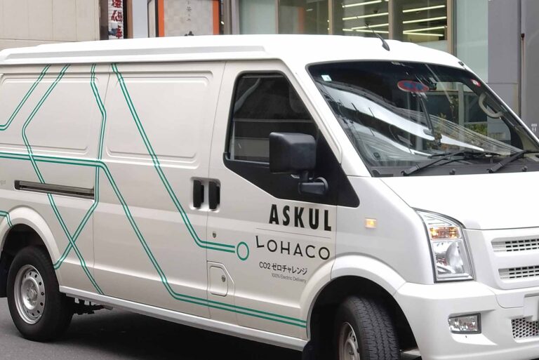 ASKUL_LOHACO_DFSK_C-series_folofly_F1V_converted_EV_van
