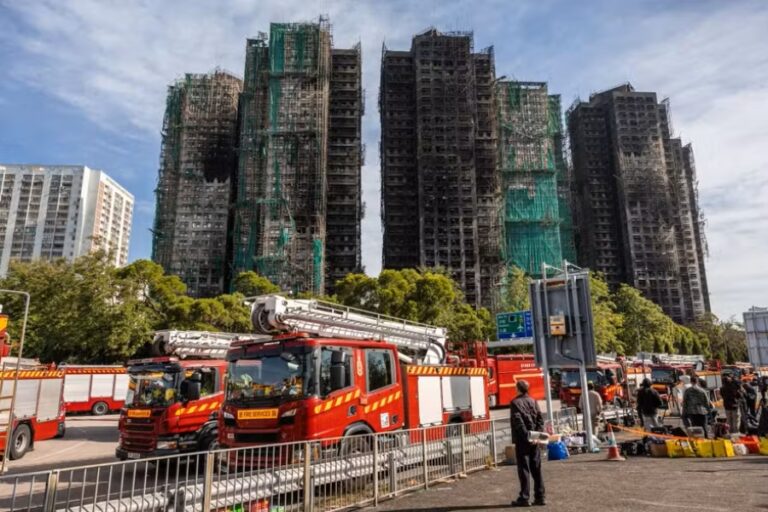 Incendio em Hong Kong