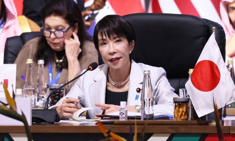 Sanae Takaichi - Cupula do G20