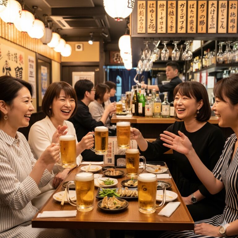 cerveja mulheres japonesas