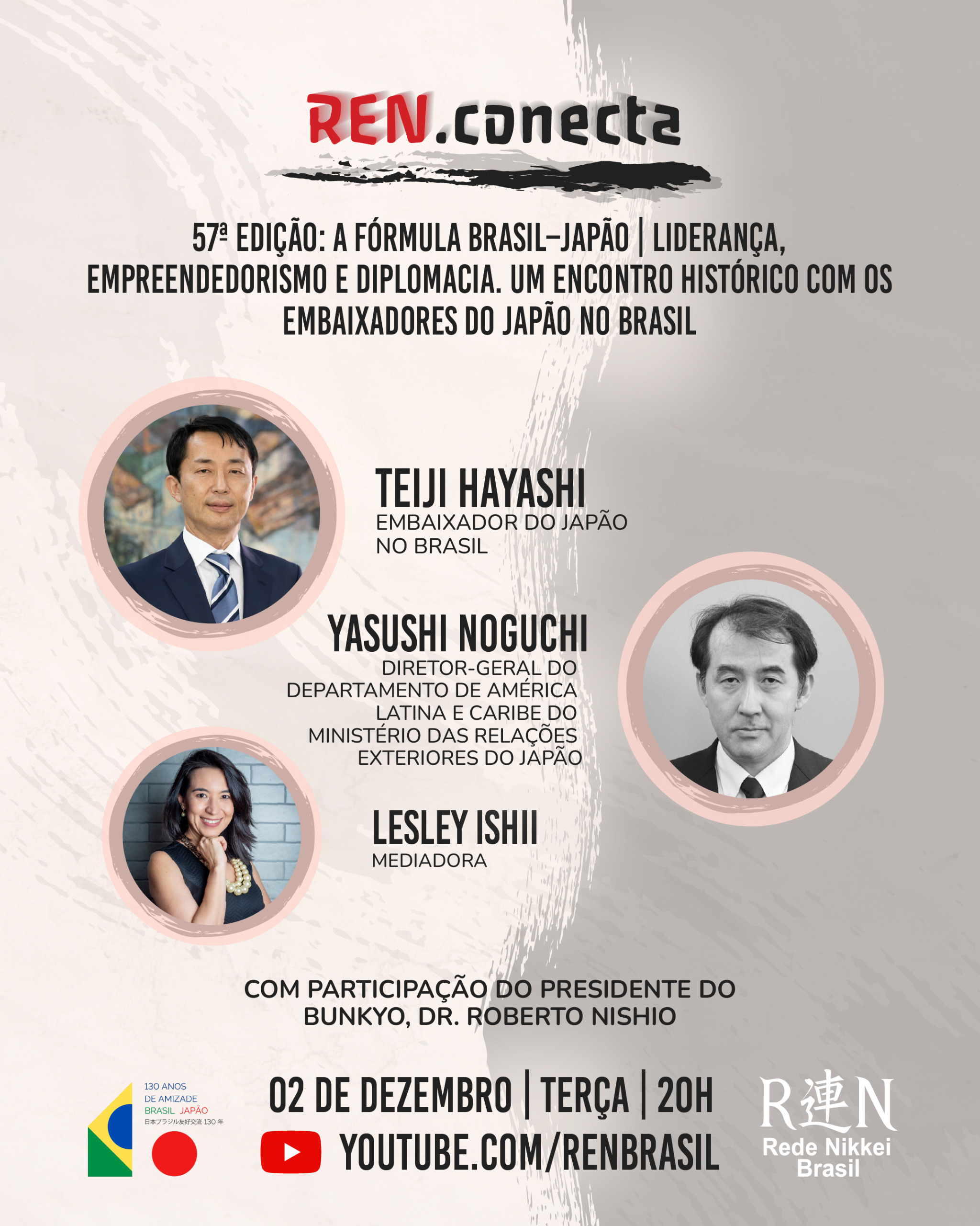 57ª Edição REN.Conecta reúne liderança Brasil–Japão em encontro histórico