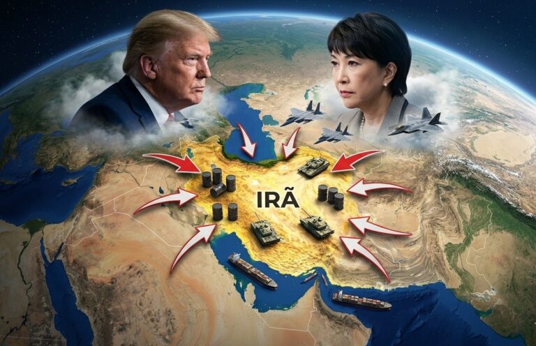 Estreito de Ormuz, ira - EUA - Japão - Donald Trump - Sanae Takaichi