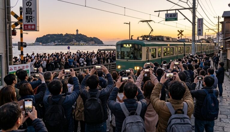 Overtourism - Enoshima - Japão