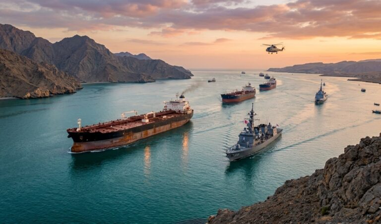 Navios estreito de Ormuz