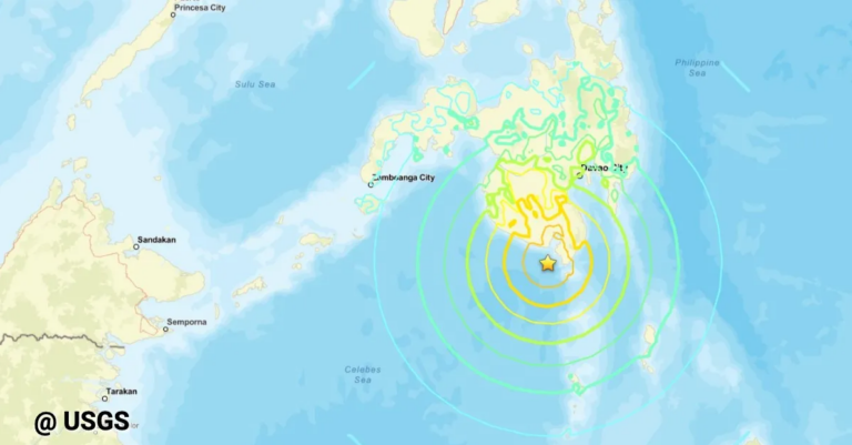 Terremoto nas Filipinas - Epicentro