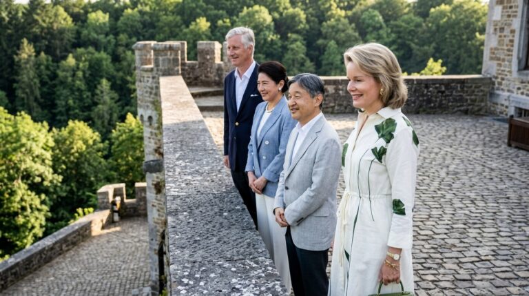 casal imperial em bruxelas