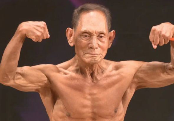Fisiculturista 90 anos